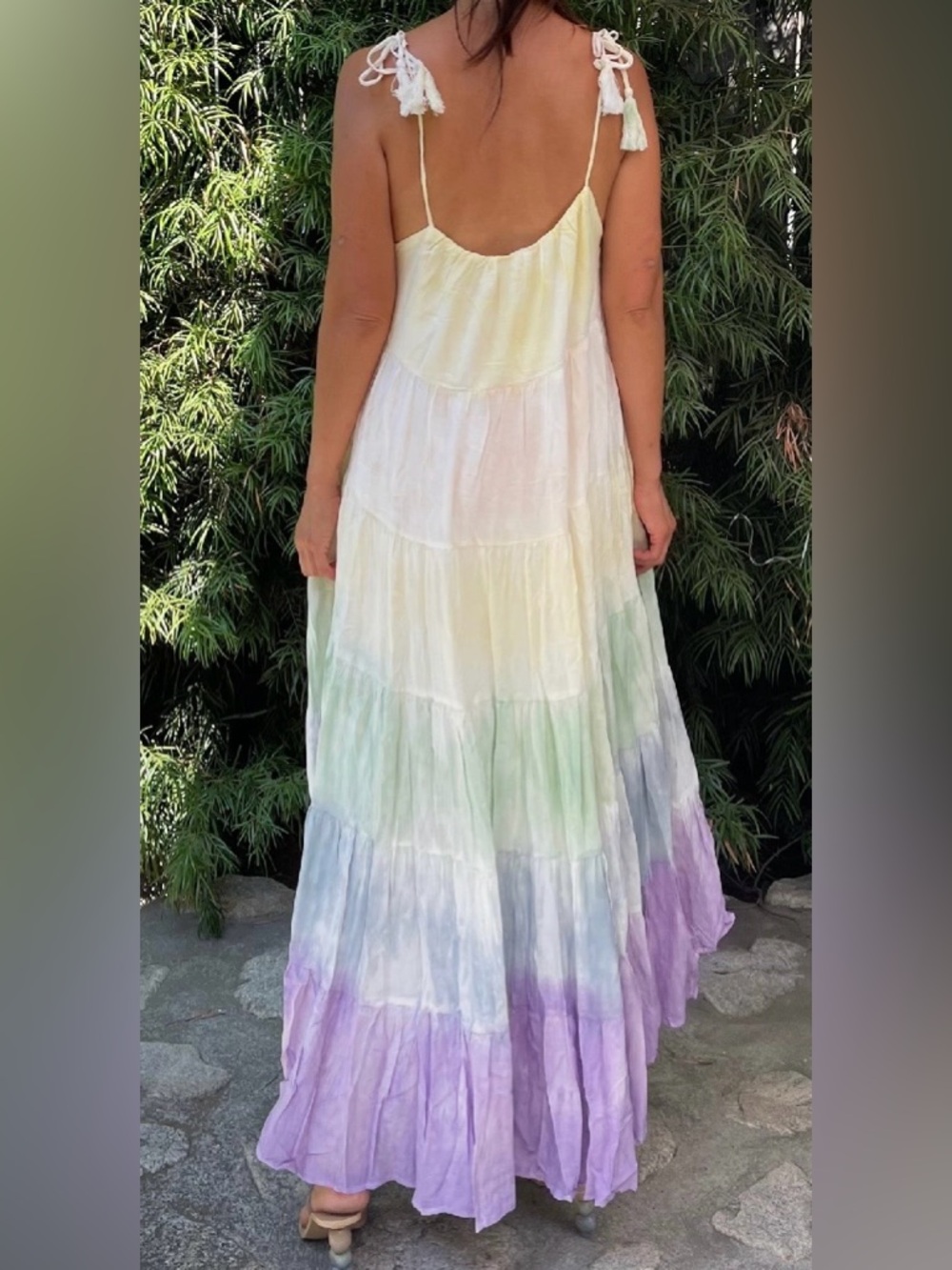 NWT Storia water color maxi dress - Picture 4 of 5
